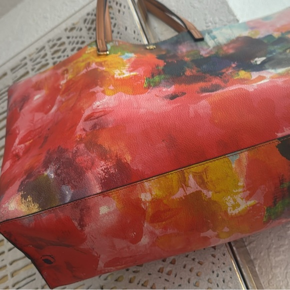 Tory Burch Vibrant Artistic Tote - Picture 3 of 8
